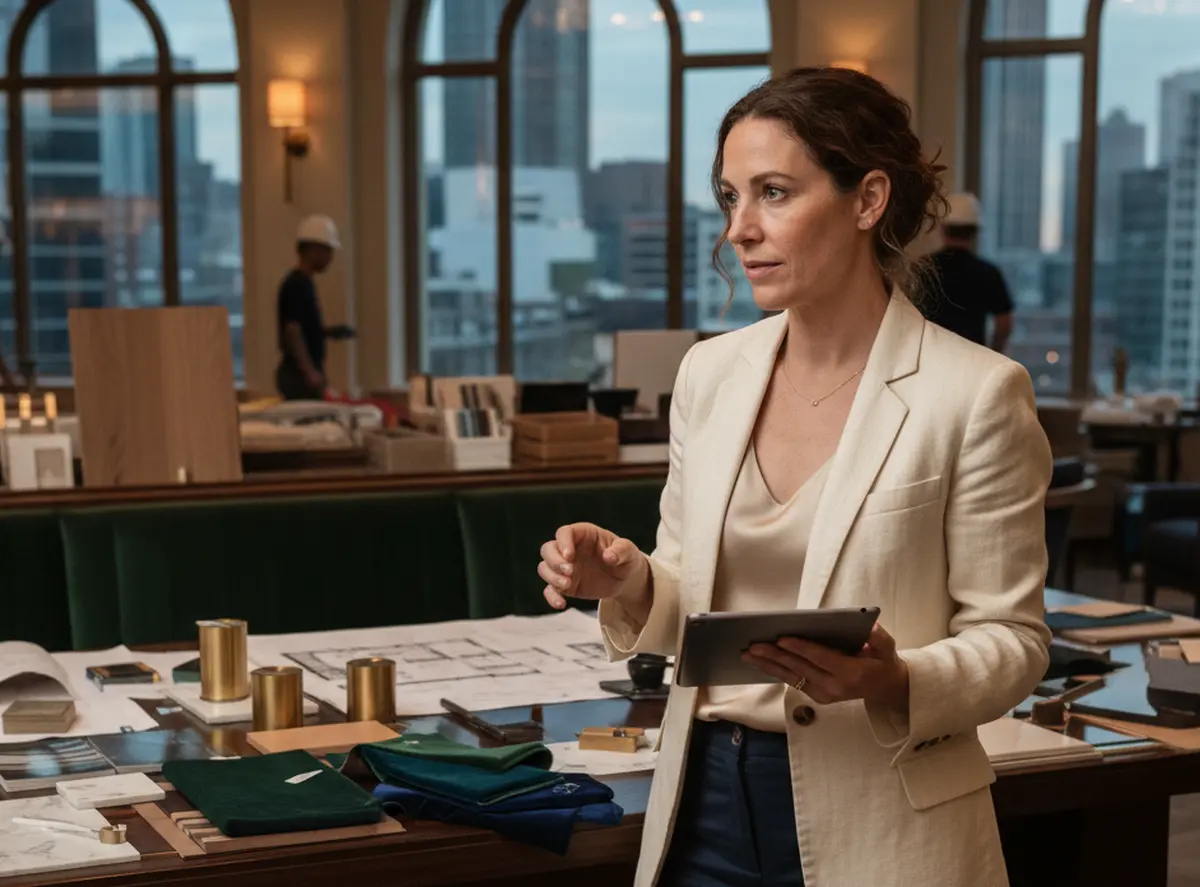 Architecte d’intérieur hôtels restaurants