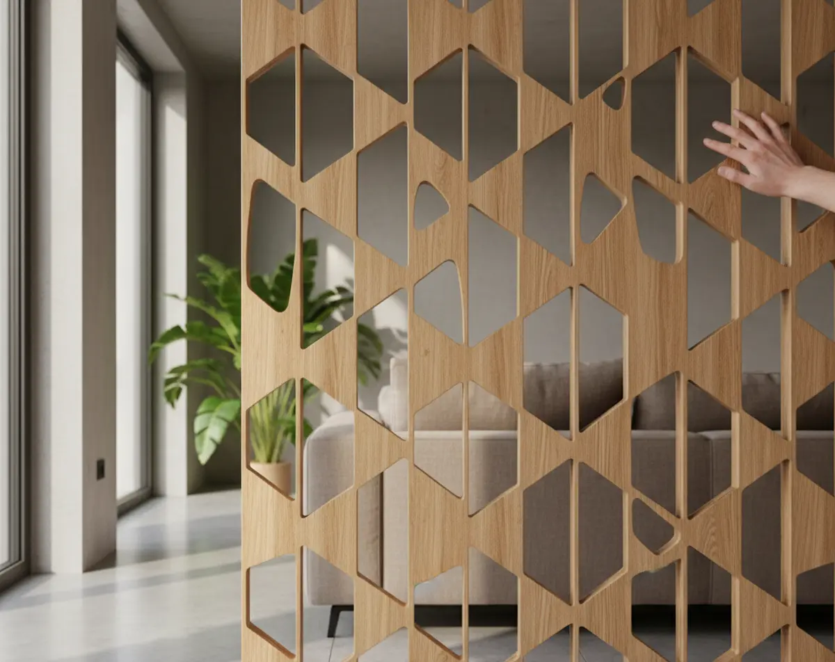 Claustra paravent intérieur design : solutions créatives pour séparer avec élégance