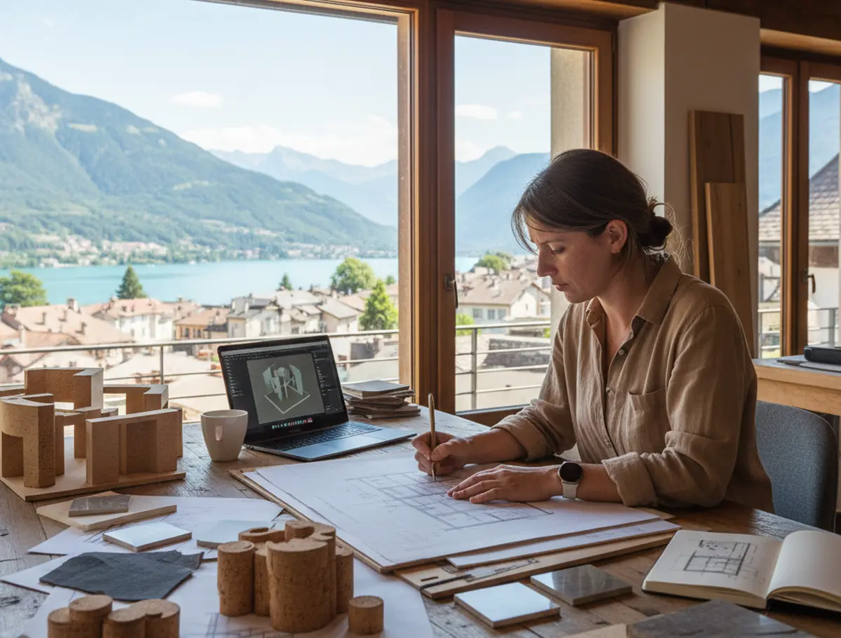 Débouchés architecte d’intérieur Annecy : salaires et opportunités locales