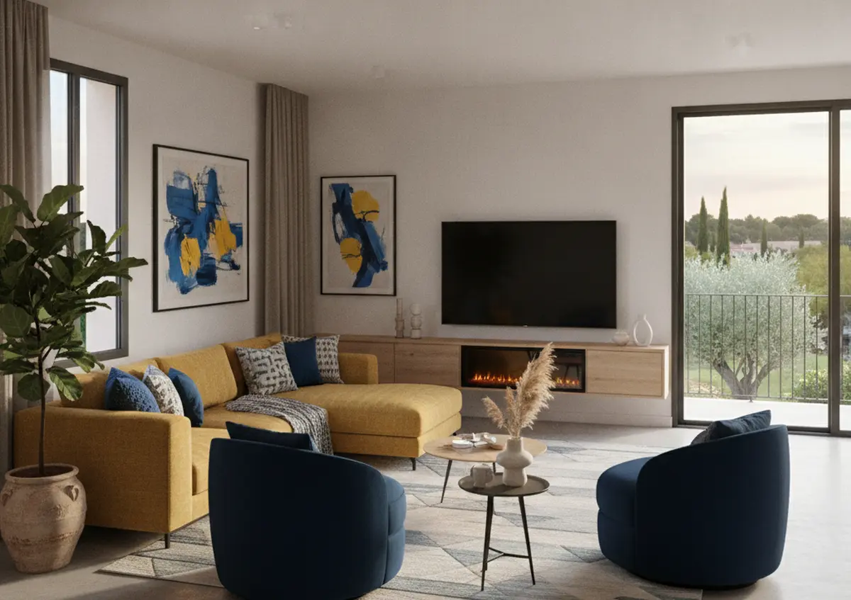 Association de couleurs décoration intérieure : idées et combinaisons pour un intérieur harmonieux