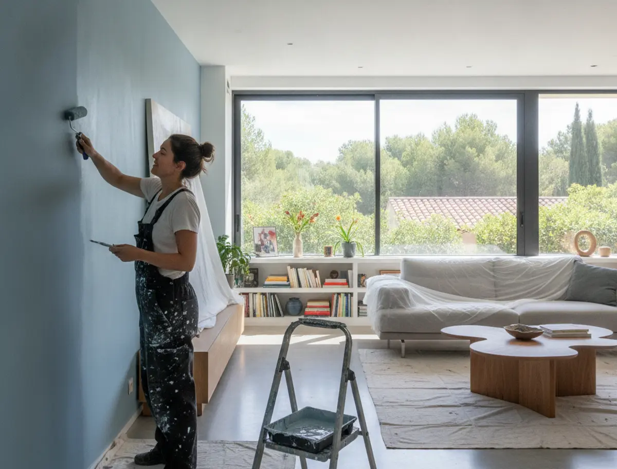 Peinture intérieure écologique : sélection des peintures biosourcées saines