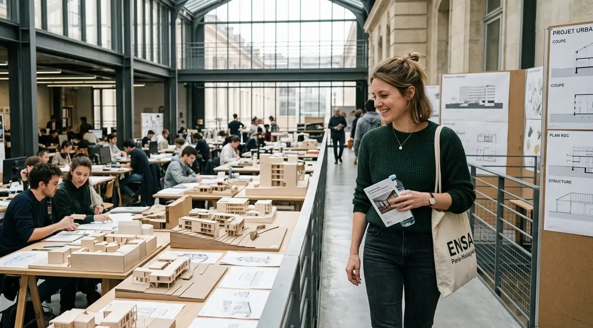 Journées portes ouvertes 2027 des écoles d'architecture - dates, visites et préparation Parcoursup